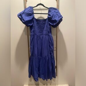 Vince Camuto puff sleeve tiered dress